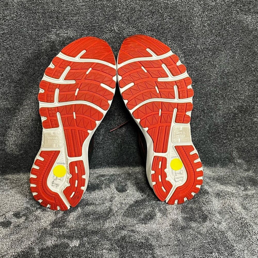 Brooks Adrenaline Running Shoes Women’s Size 8 (41 EU) Black Red Athletic Sneake - Picture 7 of 8
